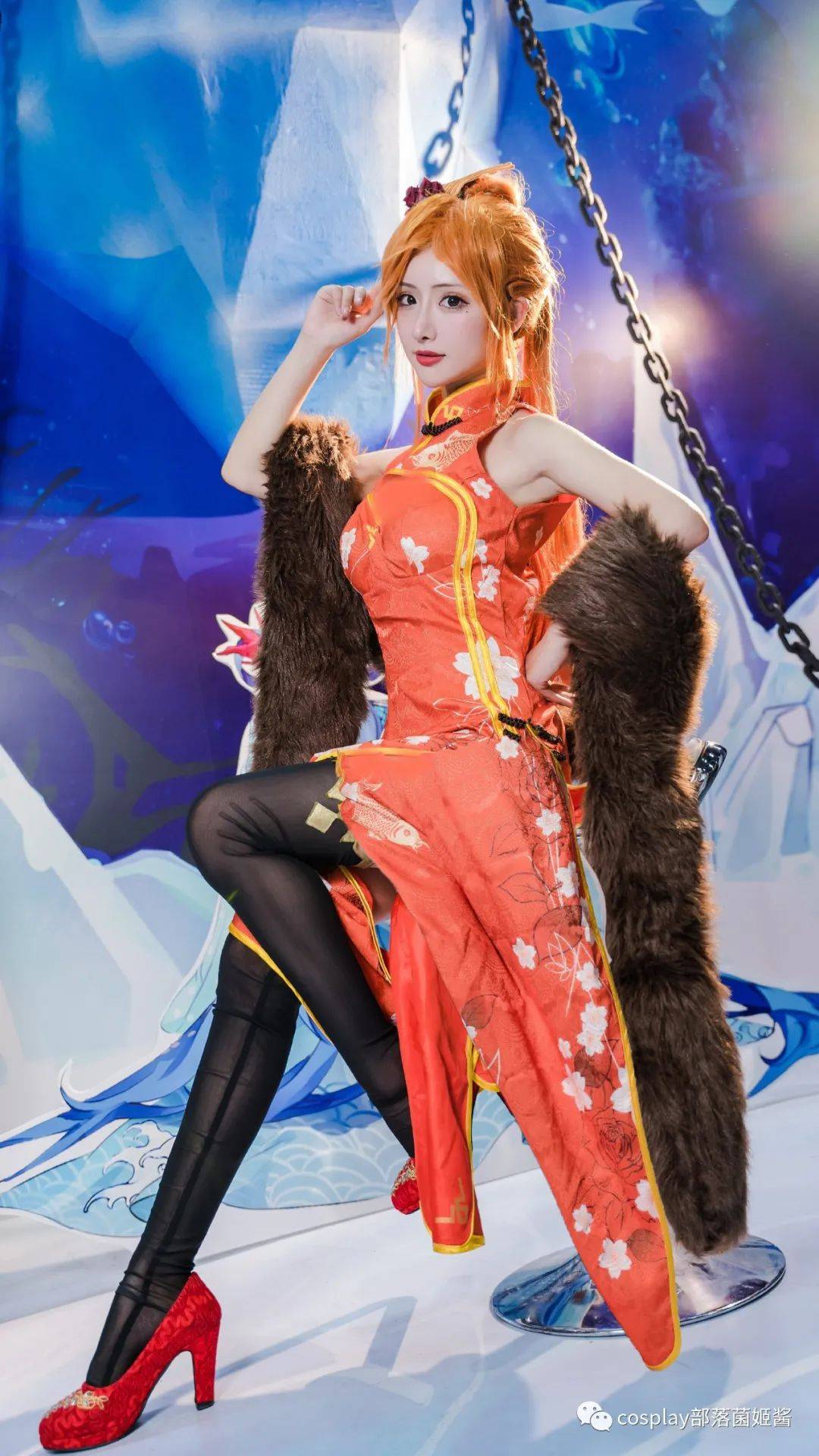 cos二次元cos大赏食之契约67鱼香肉丝紫氯氯