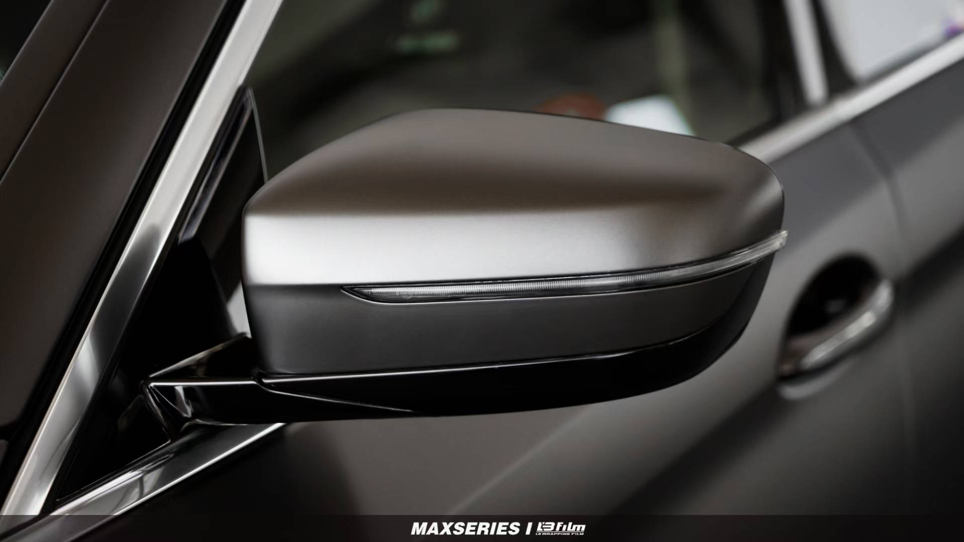 lbfilm改色膜宝马530li消光陨石灰