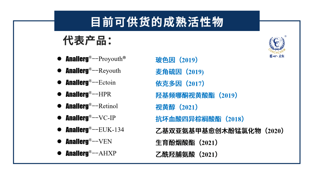 原料国产功效原料春天来了！