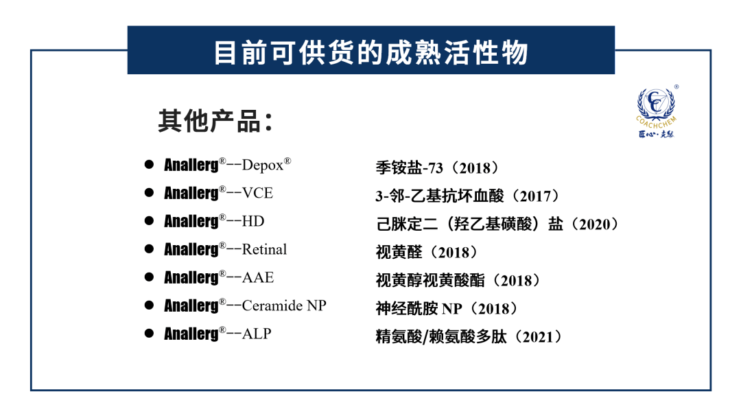 原料国产功效原料春天来了！
