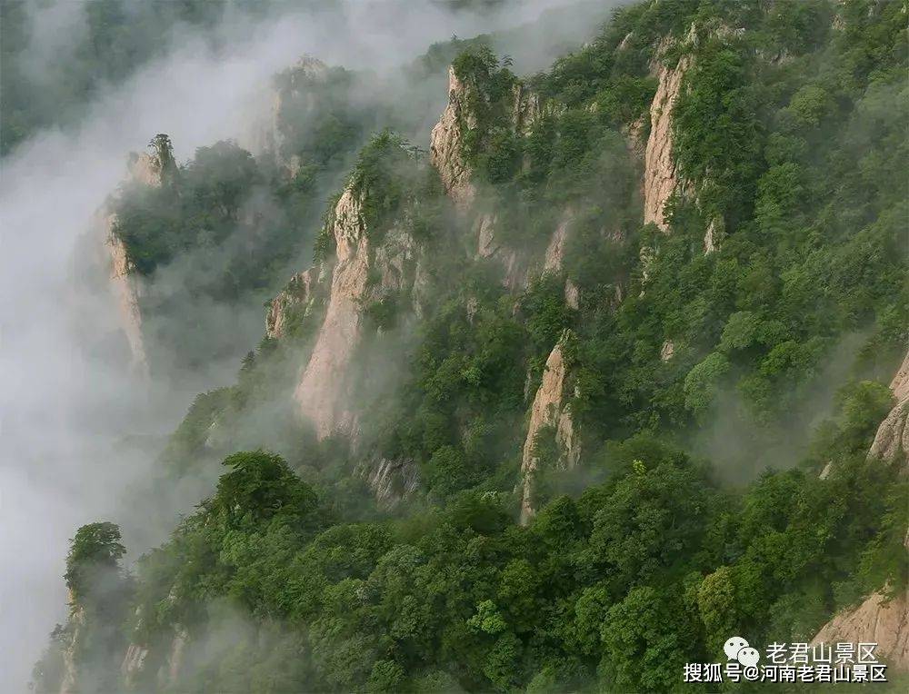 【探秘老君山】十里画屏_花岗岩_景观_仙境