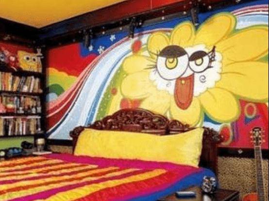 原创大张伟晒出自己的豪宅布置跟个歌舞厅一样很符合他搞怪性格