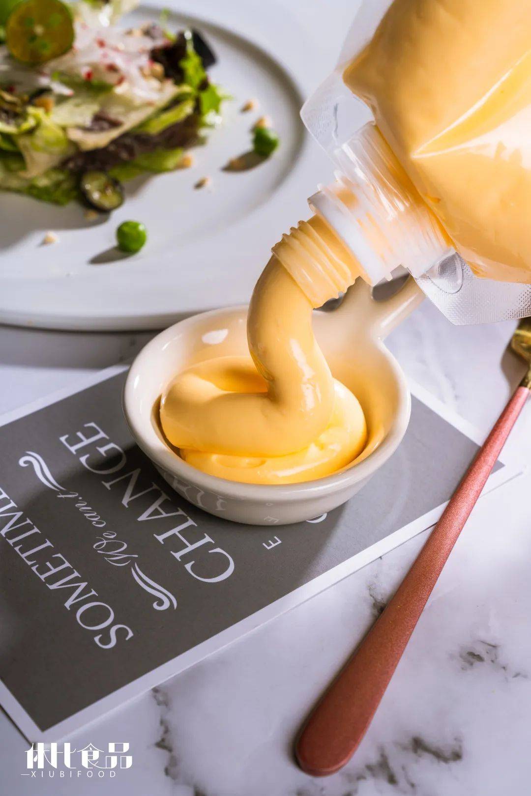 沙拉酱夏日推荐 ∣ 柠檬奶香芝士酱夏威夷沙拉酱,小清新沙拉酱给您沙