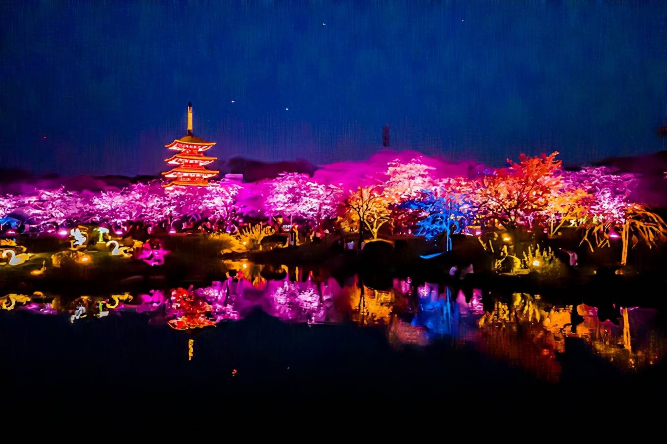 武汉东湖樱花园，此时樱花盛开，如梦似幻，让我们赴一场繁华盛宴
