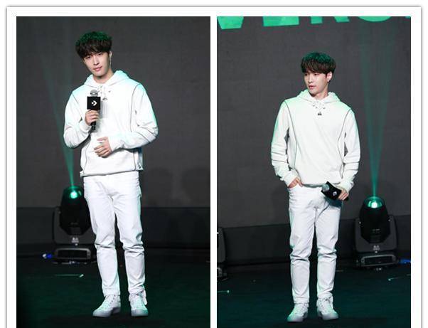 卫衣 张艺兴真的是颜值高很任性，穿着的卫衣太难欣赏，也能穿得很帅气