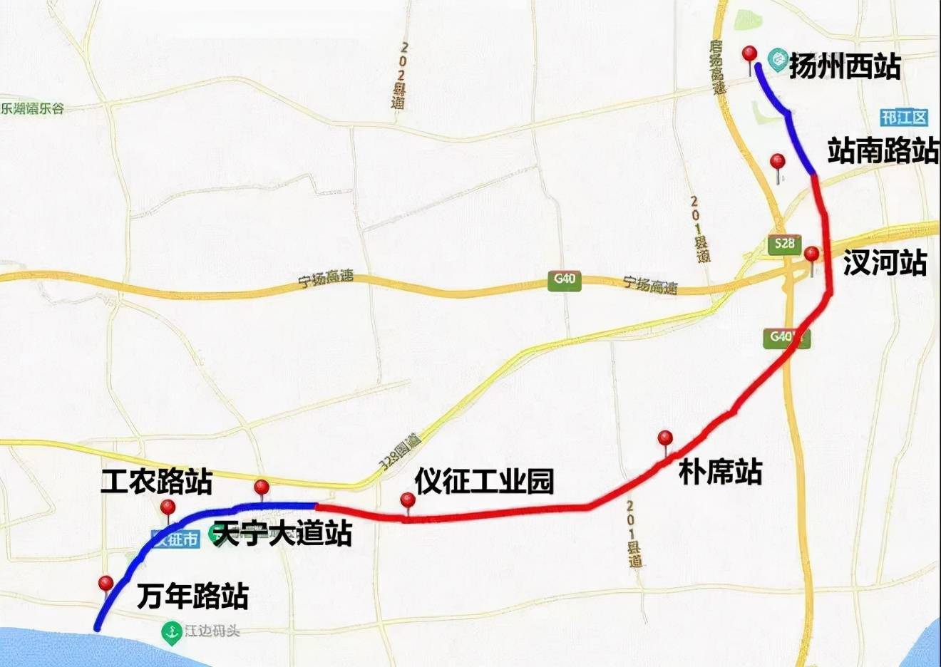 扬州地铁2021图片