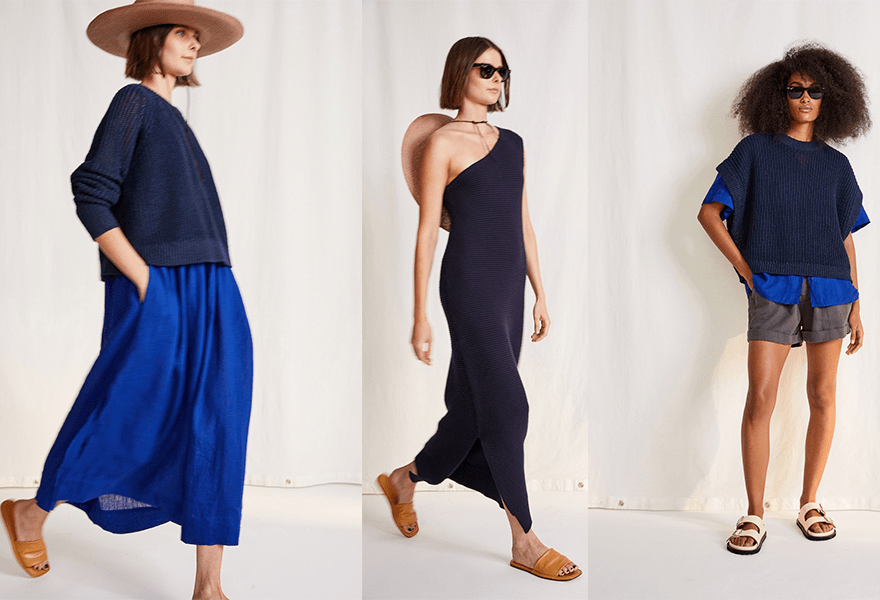 增加了 Apiece Apart 2022春夏系列，持久运动感，无拘无束的幸福