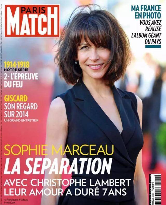 苏菲·玛索在《paris match》上的30张精美封面_电影_法国_杂志