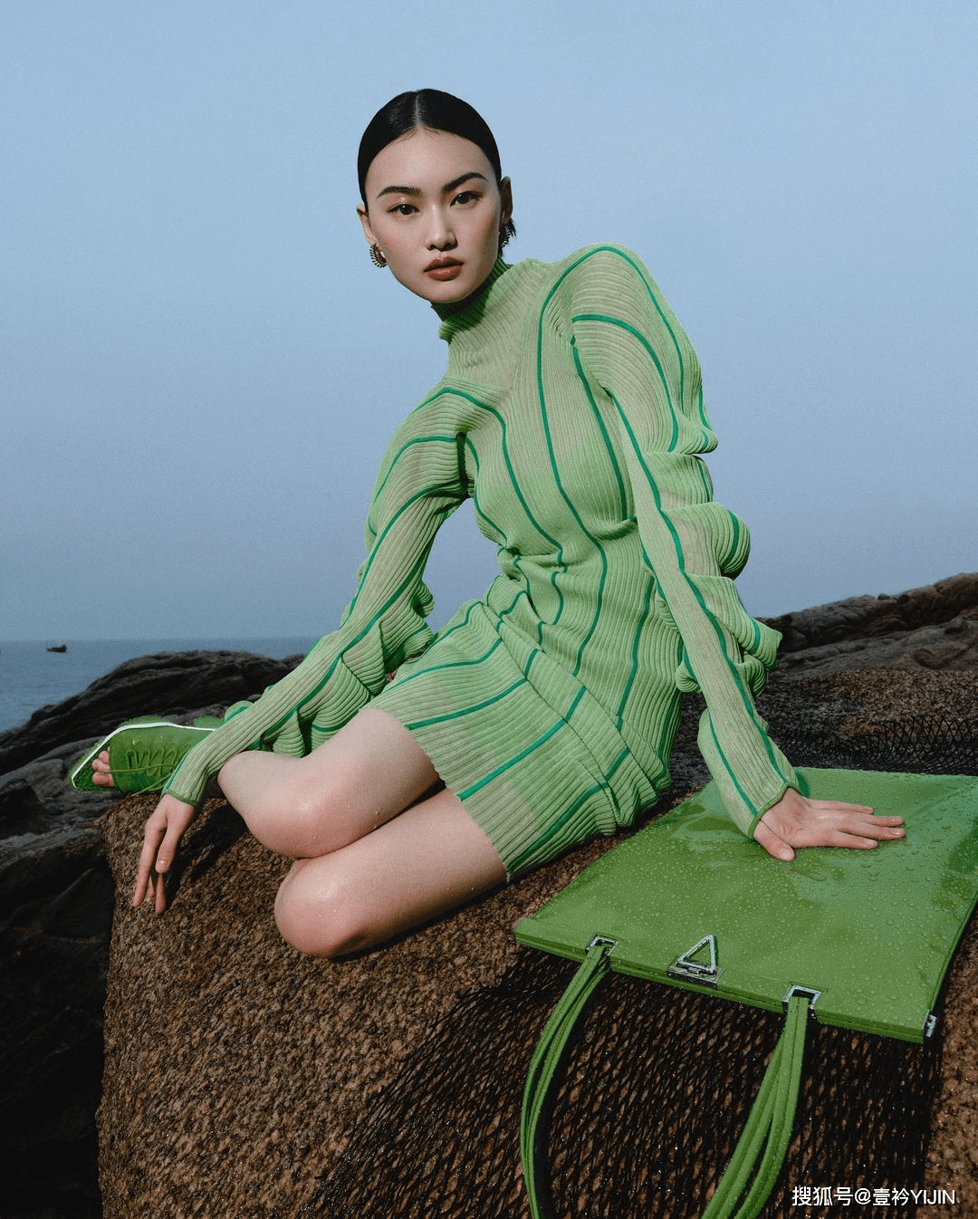 顶着东方"瓷娃娃"面容的超模仙女贺聪为什么让中西方越来越爱?