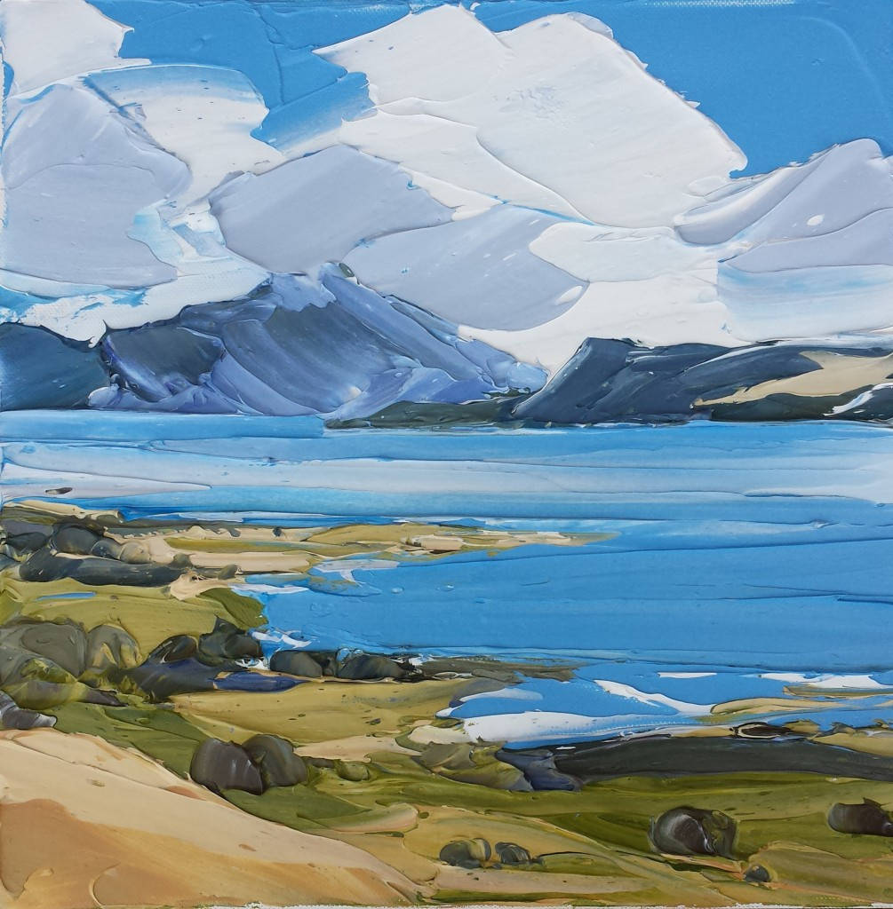 刀:刮出大自然的美,简洁有力的风景油画_matthew_作品_刮刀