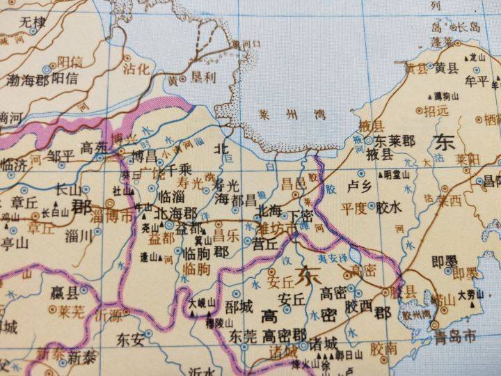青州中国地图图片