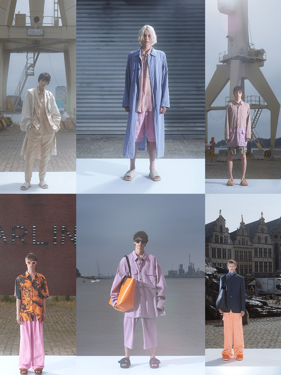 男装 Dries Van Noten 2022春季男装系列，裁剪考究，迷人空洞的享乐