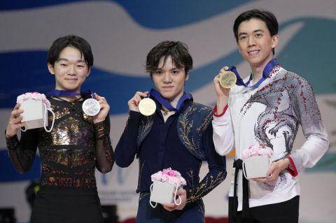 花滑世界锦标赛-宇野昌磨加冕女单亚军阿曼选手包办金银箔