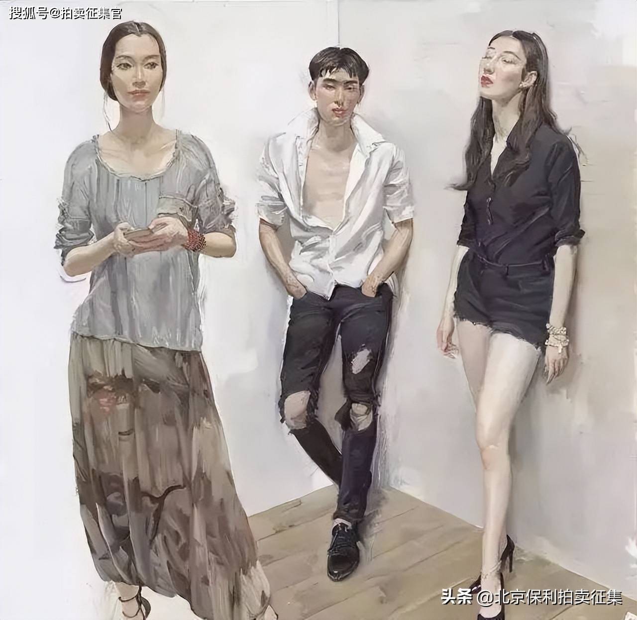 2022北京保利春拍征集陈丹青最贵油画作品分享