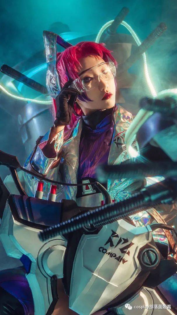 cos王者荣耀伽罗天狼溯光者cos正片粉圆fy
