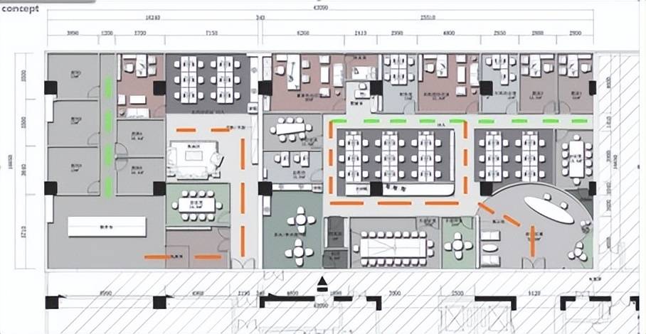 金恪建筑后疫情时代办公室动线设计才是重中之重