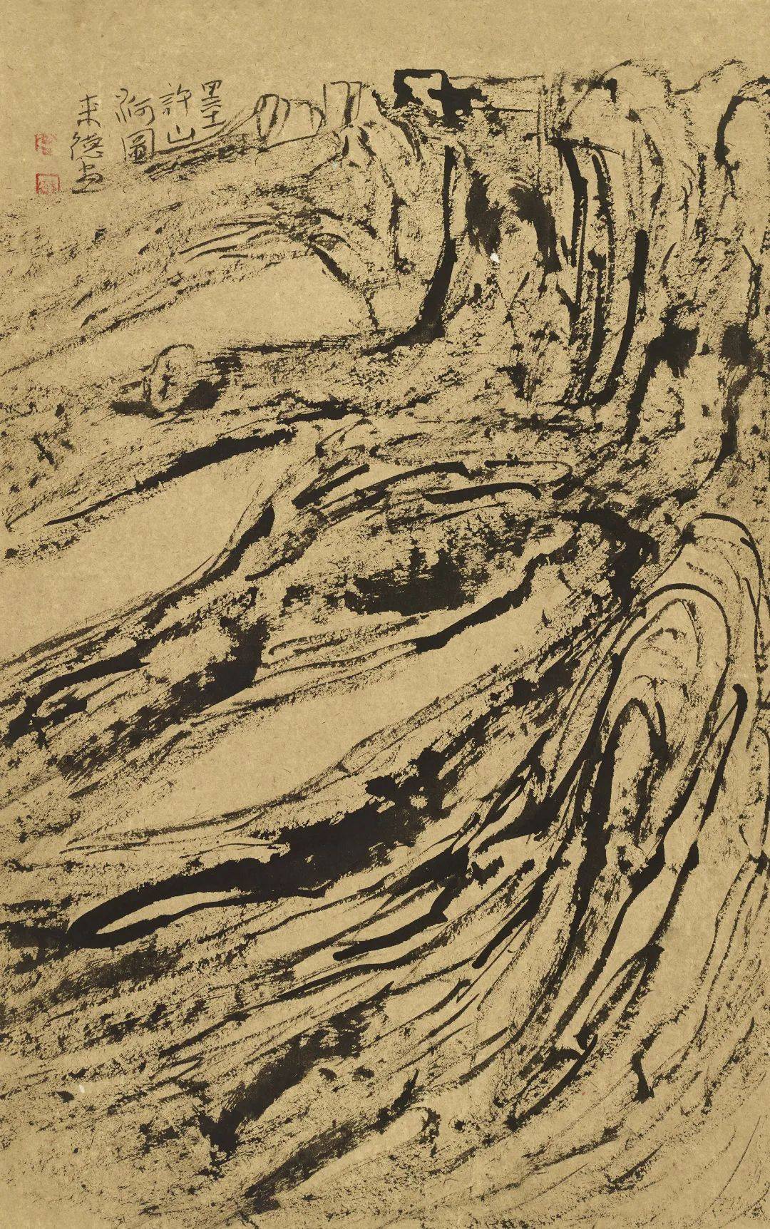 寸心不竞曾来德山水小画展于朗禾空间开展