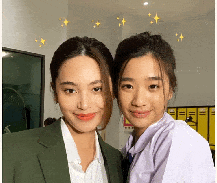 饰演藤堂静的泰国美女fah本人就是白富美现实版藤堂静