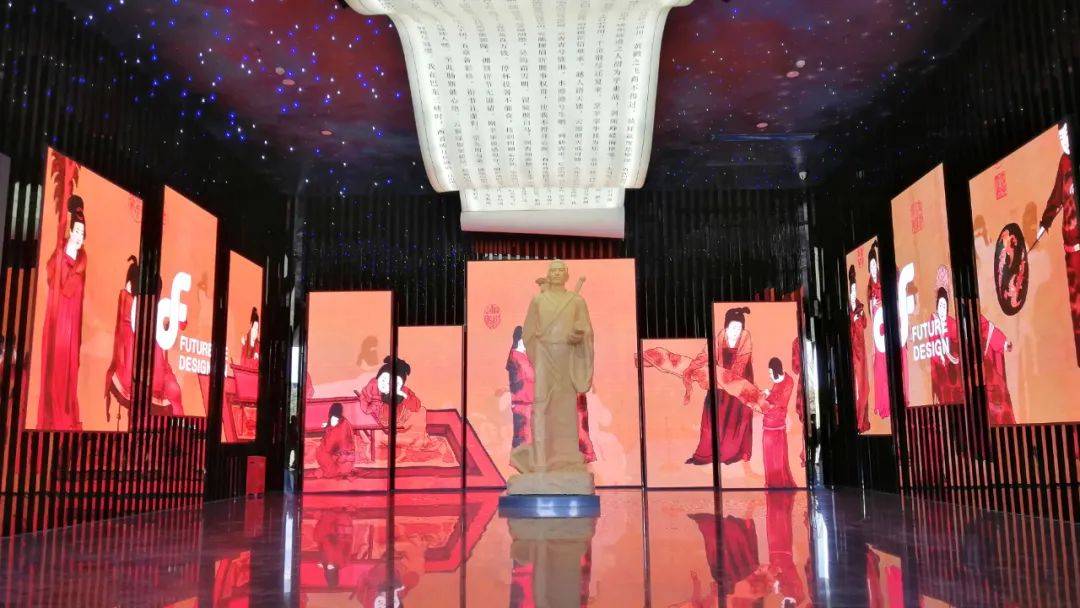 李白文化博物馆序厅设计