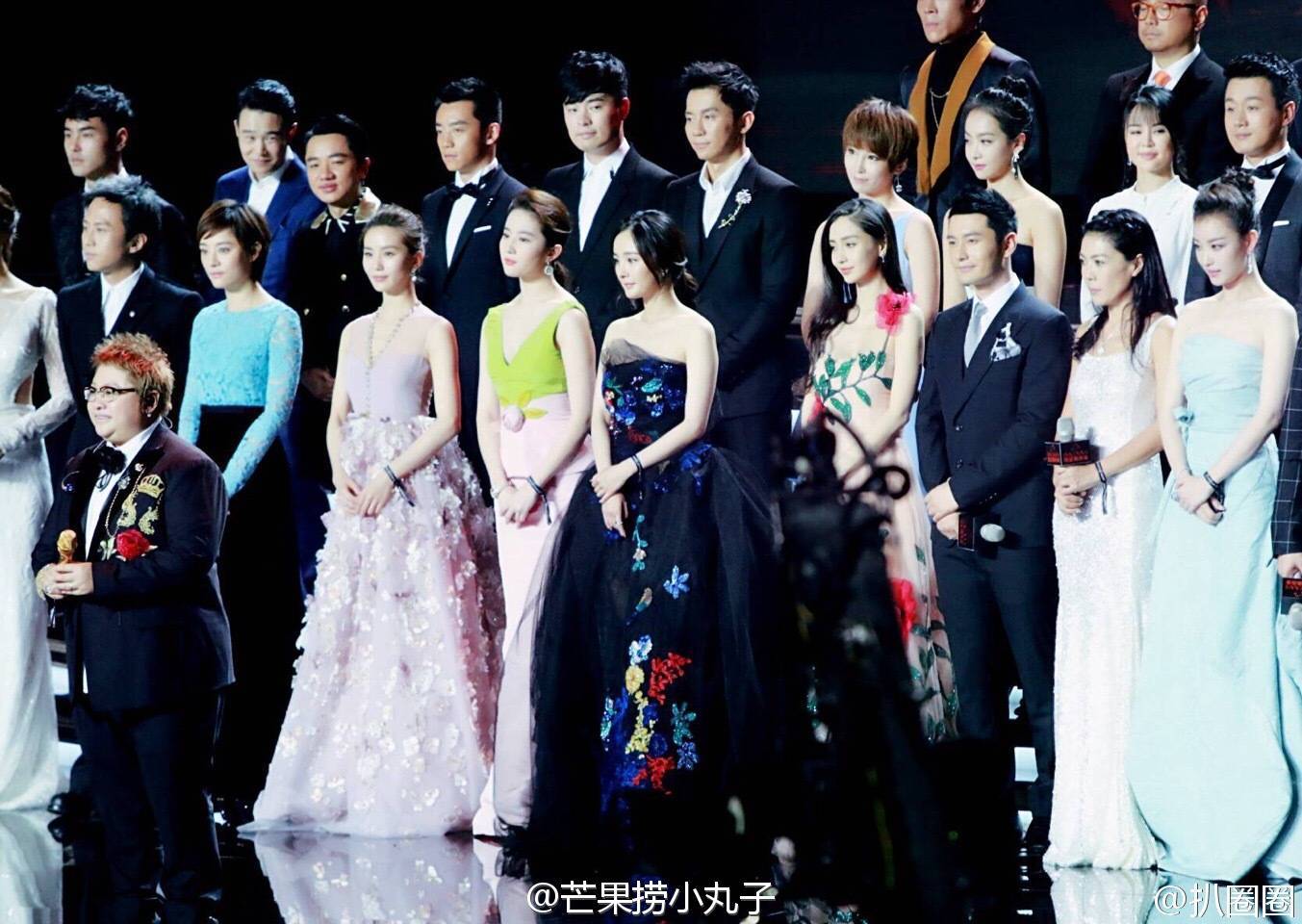 四小花旦,仙剑三美,简直是盛况_刘诗诗_杨幂_镜头