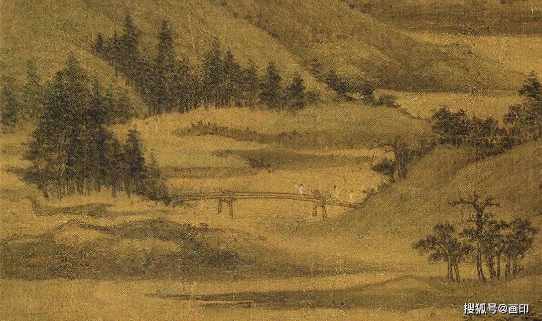 五代 · 董源《龙宿郊民图》