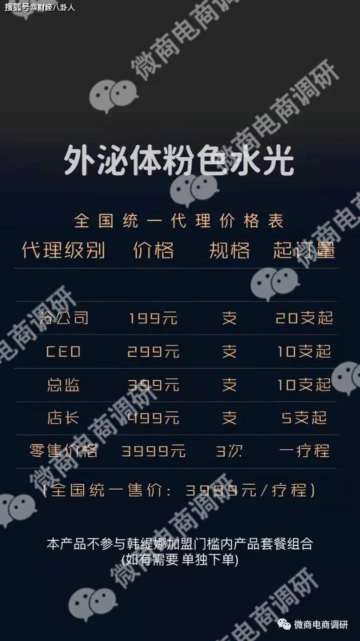 韩缇娜化妆品自称可以减肥 五级代理模式该如何解读(图16)