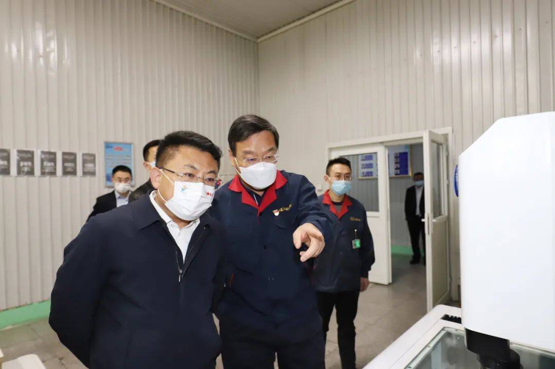 招远市委书记王彦博到玲珑集团调研企业生产运营情况_发展_服务