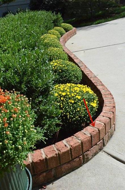 不要再对红砖有偏见了,给家里打造个绿化区,颜色好看又结实_设计_围栏