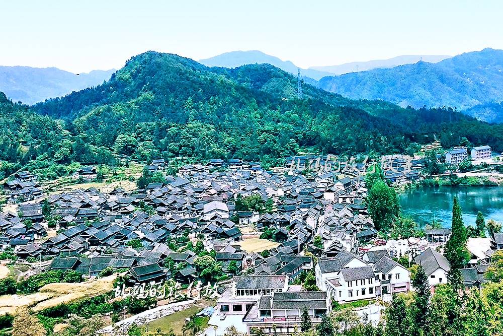 以梅花阵布局的古村 500年未遭盗抢号称“江南第一村” 就在怀化