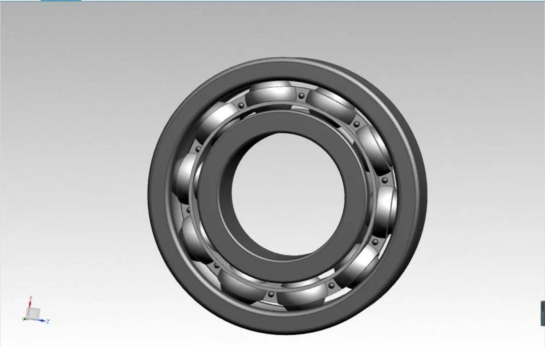 ug轴承如何建模标准件也是能自己进行定制的