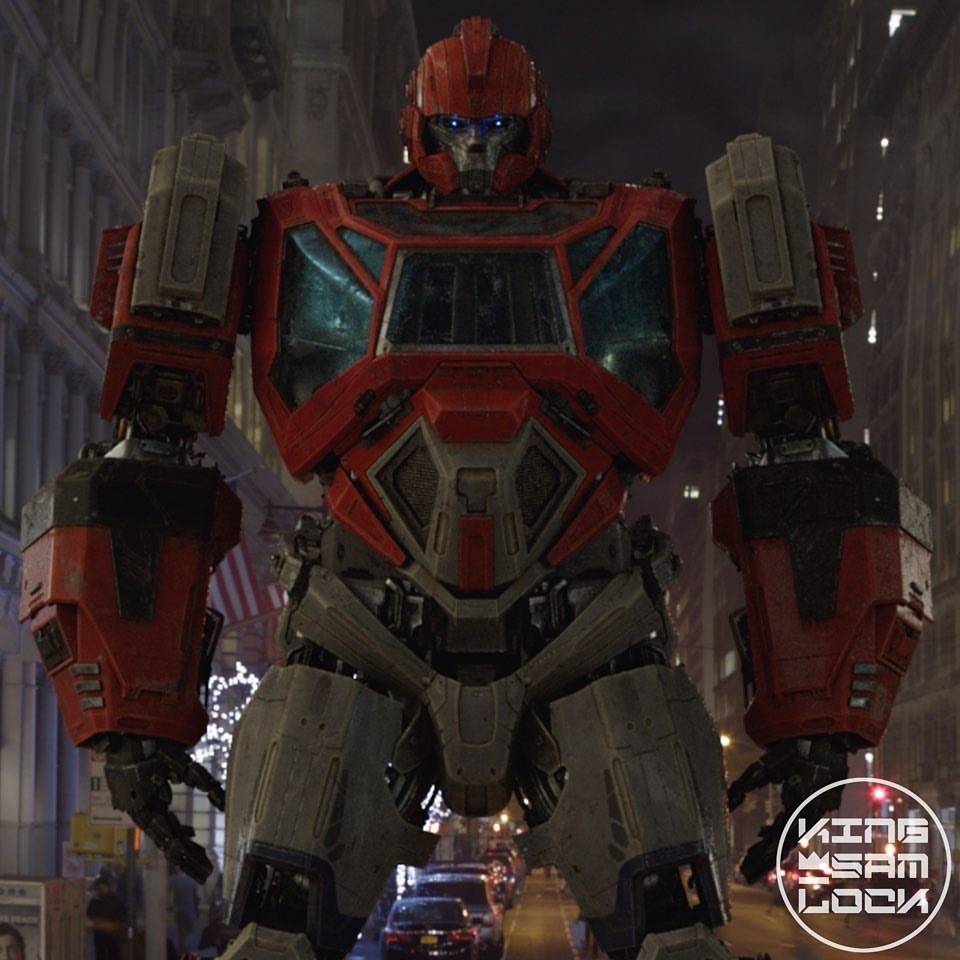 变形金刚大黄蜂电影ss系列制作流程图救护车铁皮阿尔茜篇