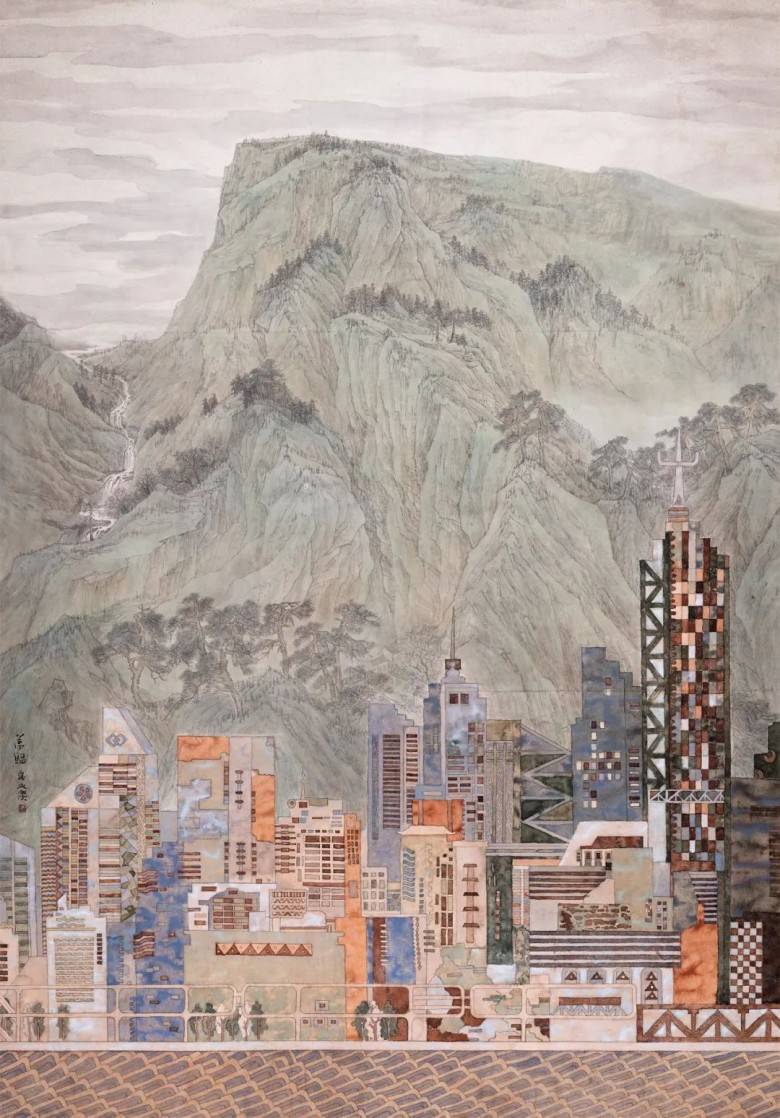 国画名家丨王永杰:船行承梦旅,独立水墨间