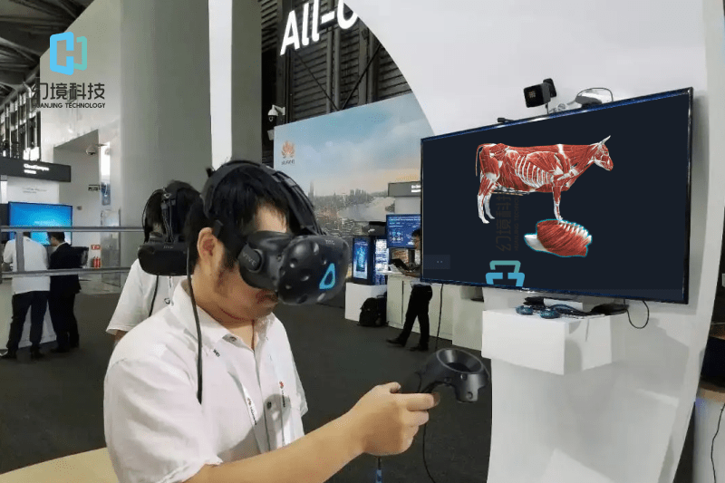 动物虚拟解剖系统幻境为畜牧兽医专业虚拟仿真教学提供技术支持