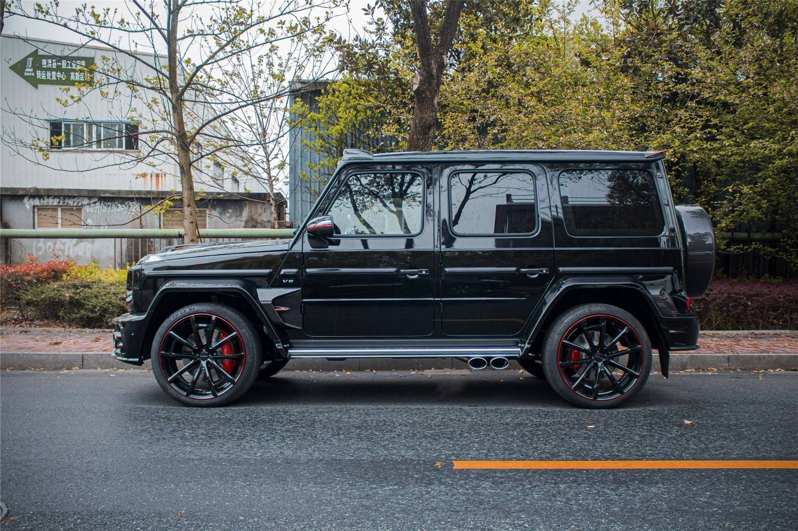 奔驰g还能这么玩mansory版奔驰g的三种打开方式