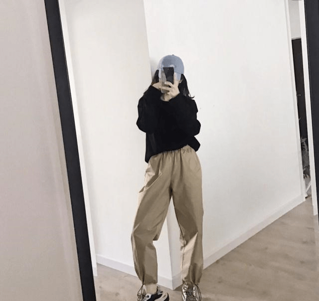 原创工装裤老爹鞋