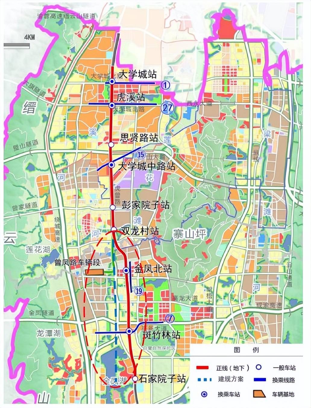 重庆科学城规划图高清图片