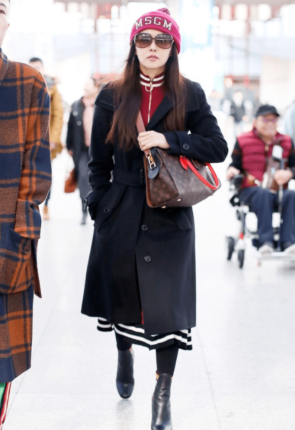 伊能静机场新造型也太成功了吧!