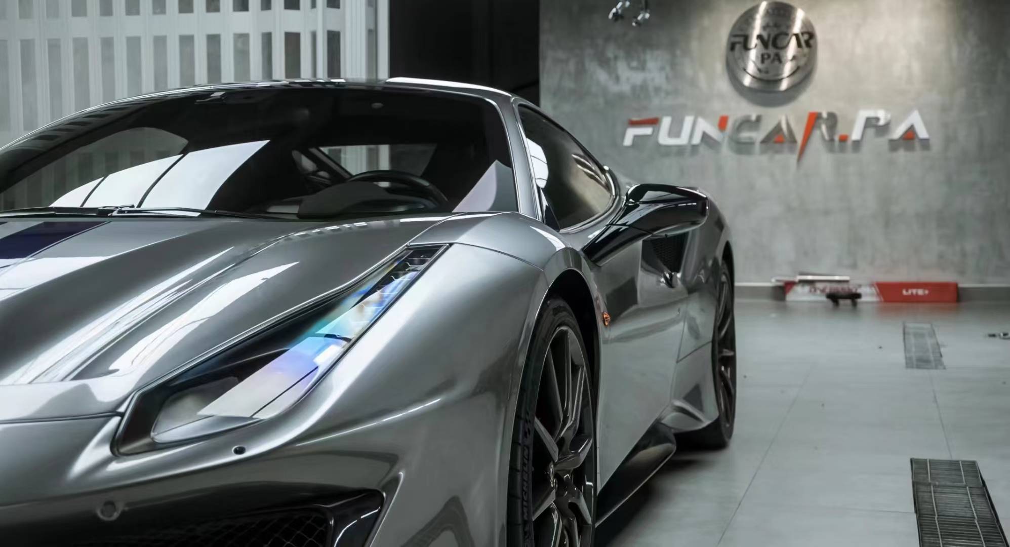 法拉利skto改色膜pet液态银