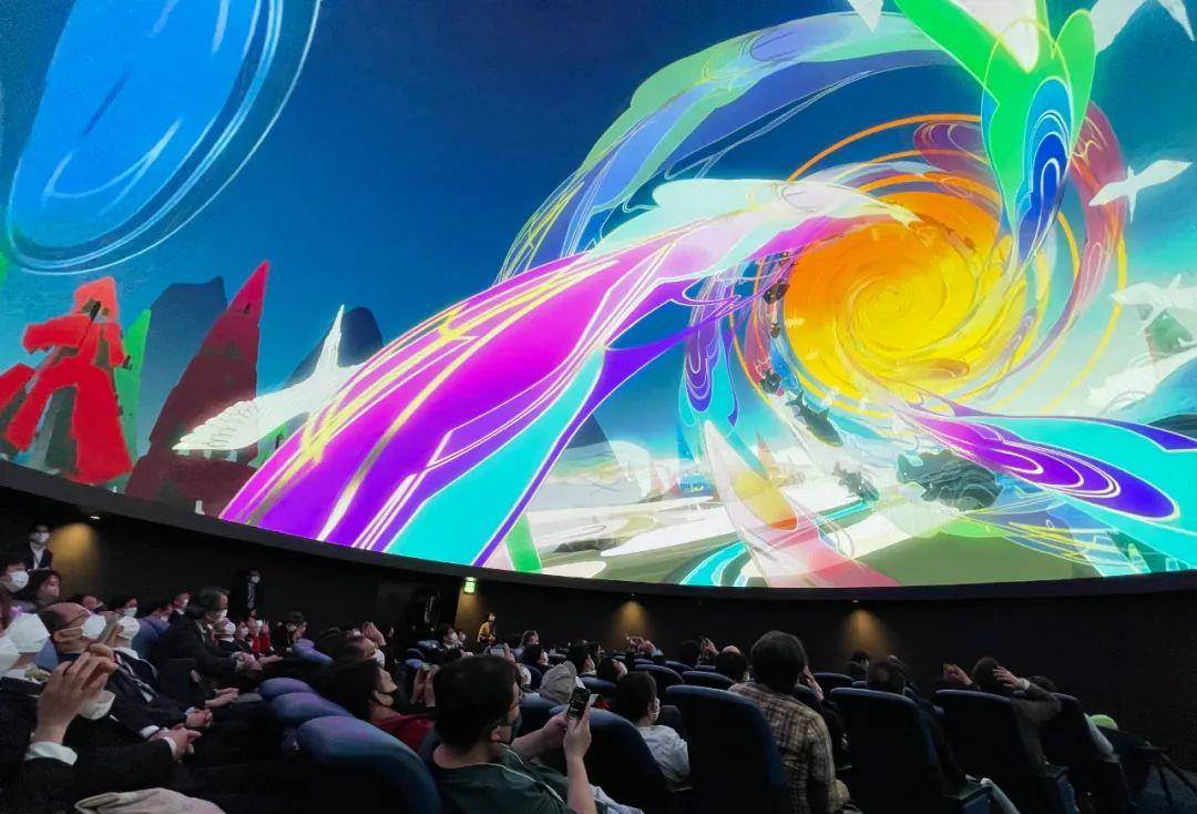 全球最先应用中国电科球幕系统出海