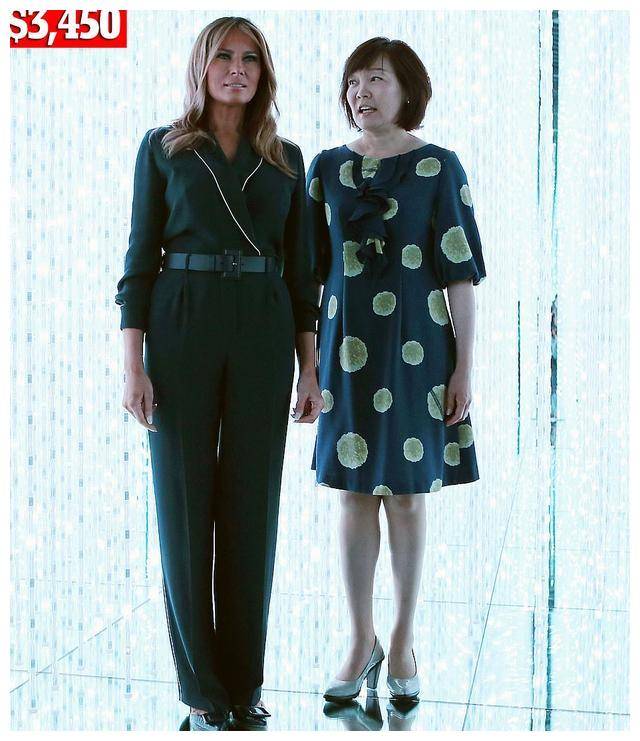 原创梅拉尼娅日本行服装清单4天6套约13万元美网友她穿得起