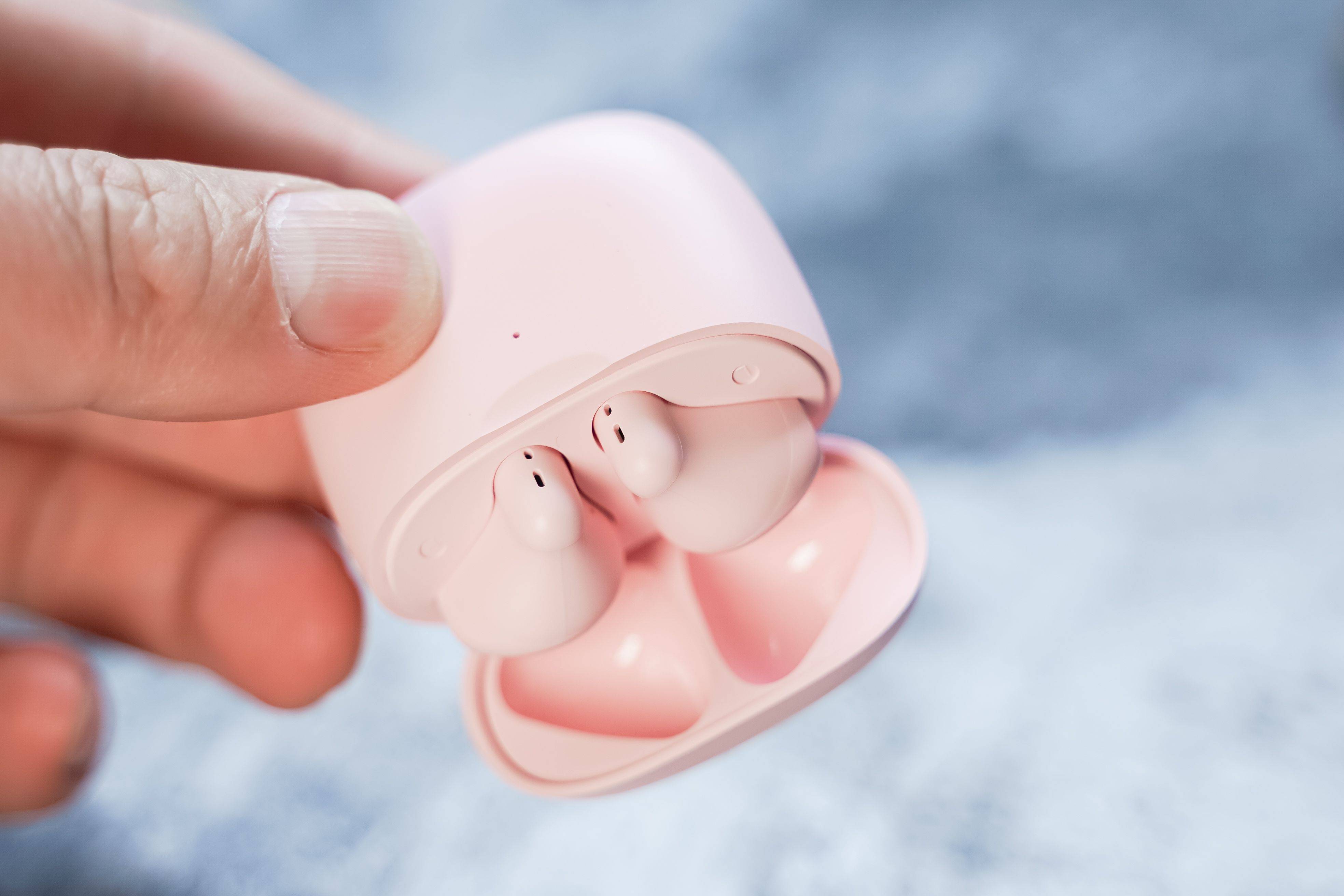 尊客x22粉色可爱系蓝牙耳机好看不贵就送她