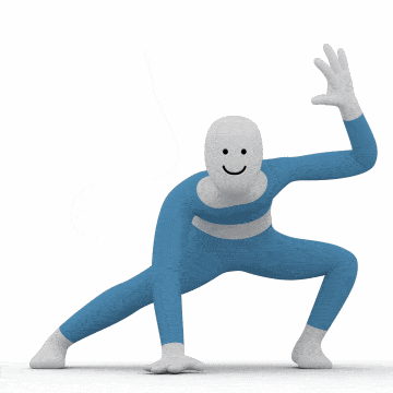 很魔性的小蓝人跳舞表情包2022