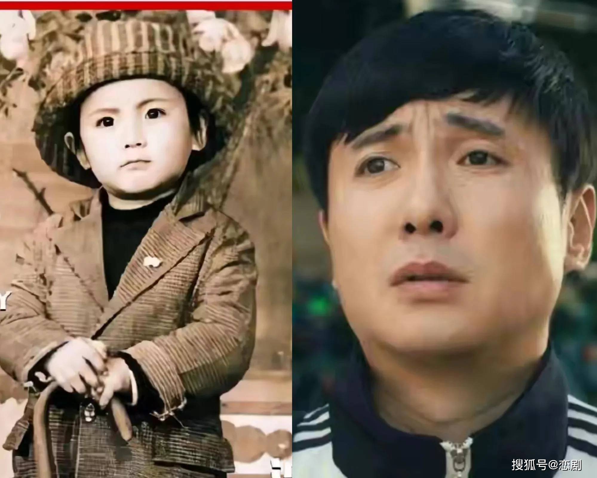 明星童年对比照小沈阳俊美沙溢和沈腾确实从小帅到大