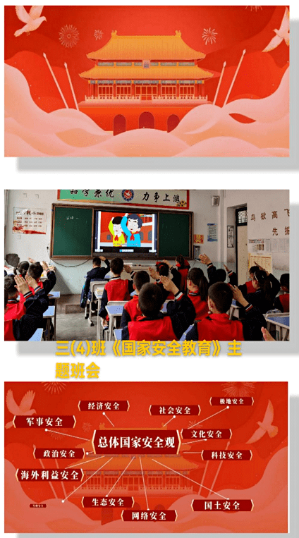 忻州市康乐小学2022年“4.15全民国家安全教育日宣传教育”主题班会活动