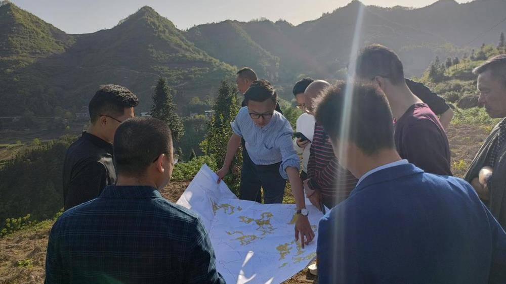 资源和规划局组织对古蔺县茅溪镇怀场村,浮云村和白泥镇沙坝村,顺河村
