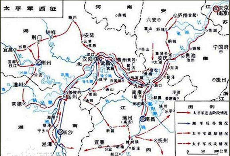 跟曾国藩齐名的湘军名帅,一仗打残太平军,两年时间里官升九级_江忠源_