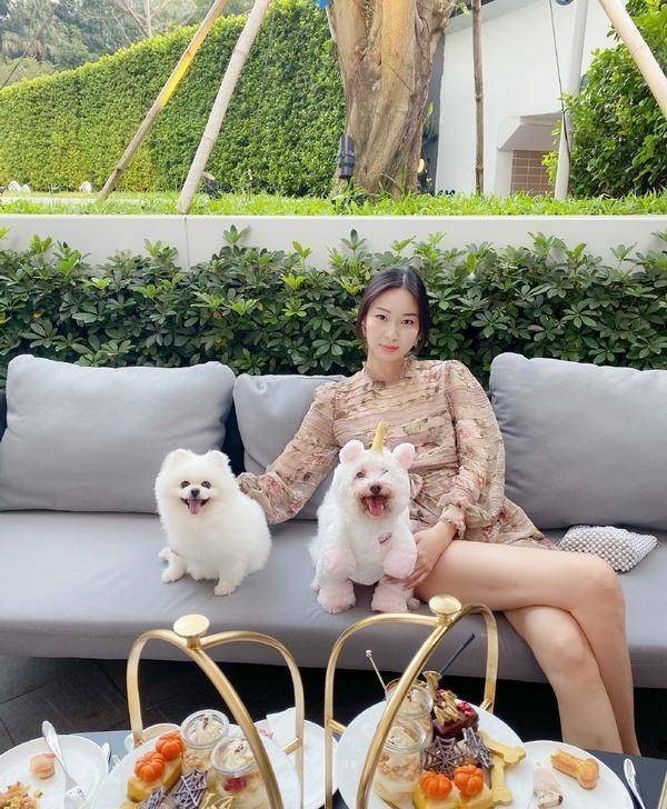 原创史上最懒港姐张舒雅近照曝光肌肤细腻美腿吸睛五官精致有气质