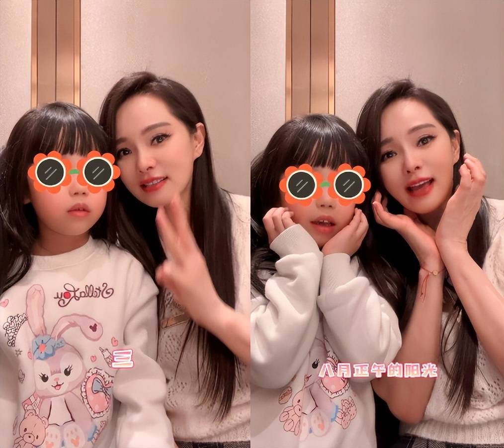 原创伊能静老公豪宅内跳舞把女儿举过头顶手臂壮屋子超大装修豪华