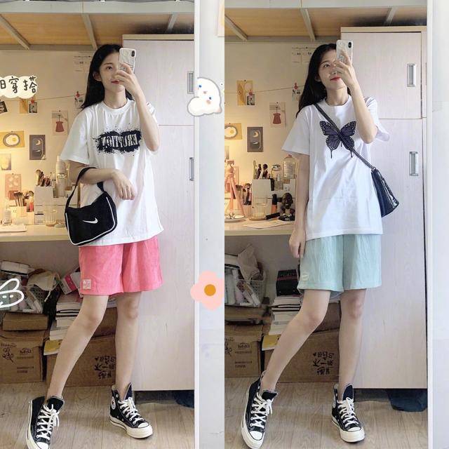 被大学生的日常穿搭美到了不仅简约实用还很显时髦洋气