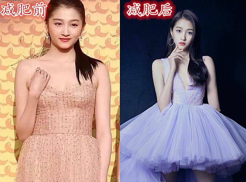 明星减肥前vs后关晓彤李兰迪没啥她像是脱胎换骨